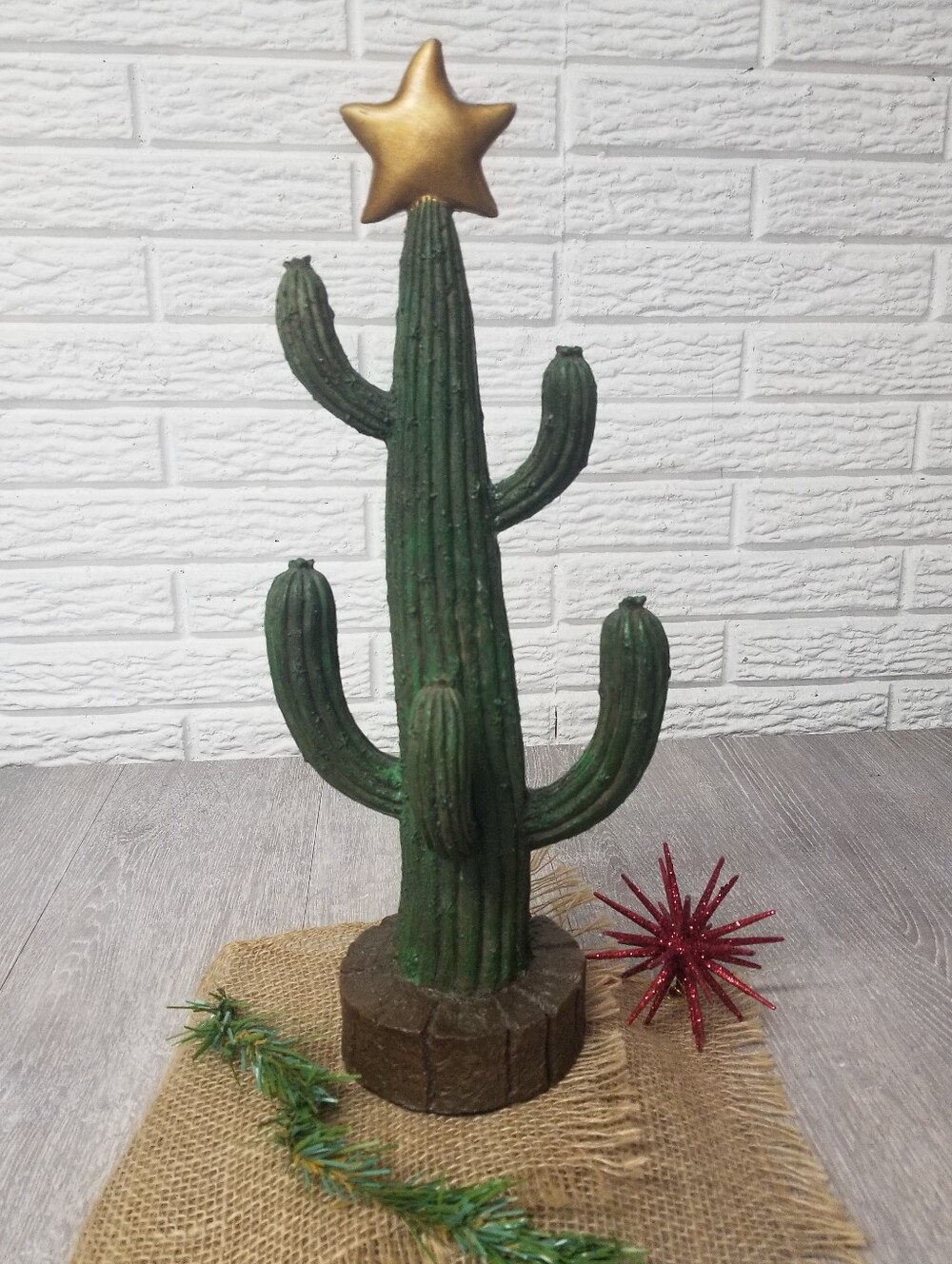 Cactus Christmas "Tree" Decor